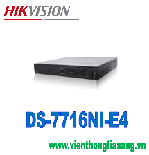 ĐẦU GHI HÌNH CAMERA IP 16 KÊNH HIKVISION DS-7716NI-E4
